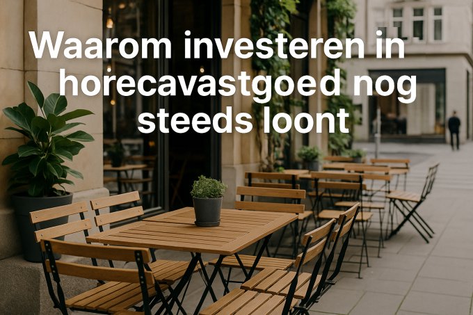 Waarom investeren in horecavastgoed nog steeds loont
