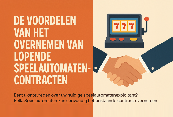 De voordelen van het overnemen van lopende speelautomatencontracten