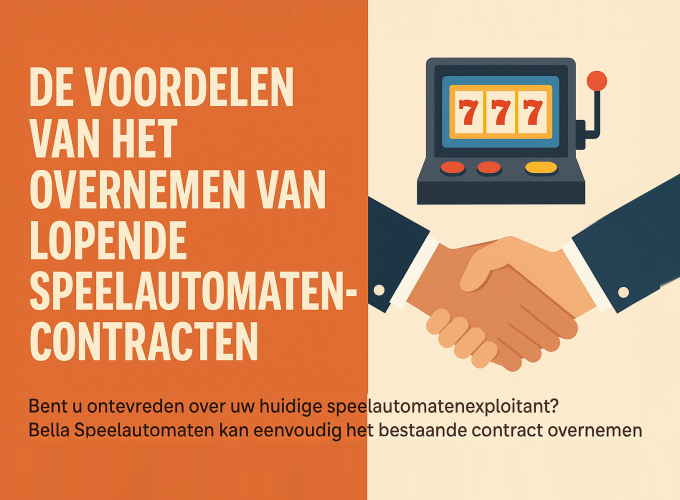 De voordelen van het overnemen van lopende speelautomatencontracten