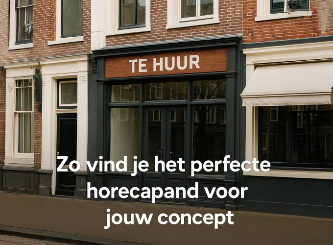 Zo vind je het perfecte horecapand voor jouw concept