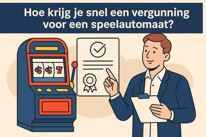 Hoe krijg je snel een vergunning voor een speelautomaat?