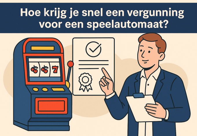 Hoe krijg je snel een vergunning voor een speelautomaat?