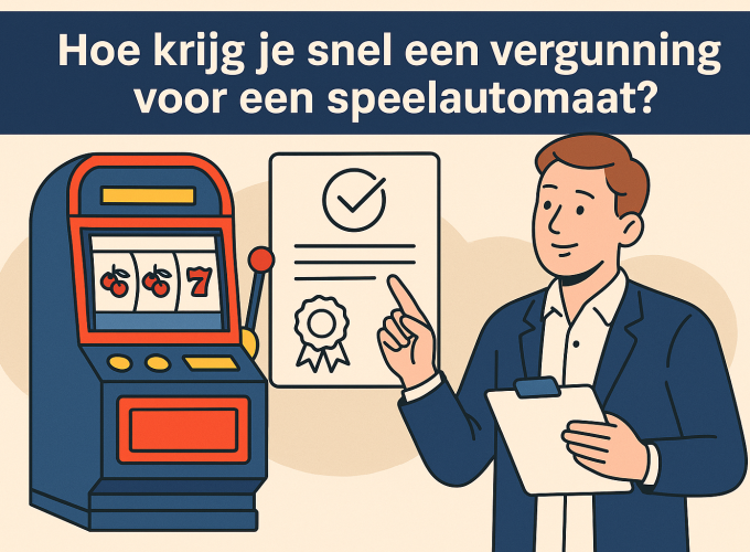 Hoe krijg je snel een vergunning voor een speelautomaat?
