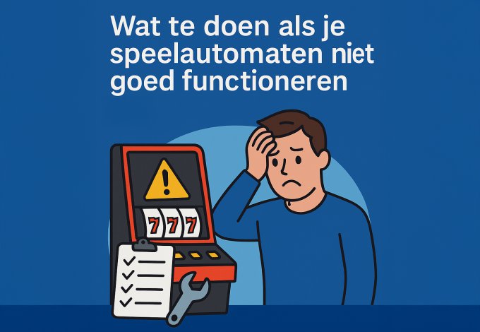 Wat te doen als je speelautomaten niet goed functioneren