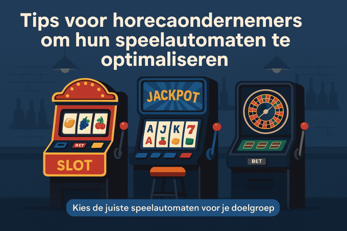 Tips voor horecaondernemers om hun speelautomaten te optimaliseren