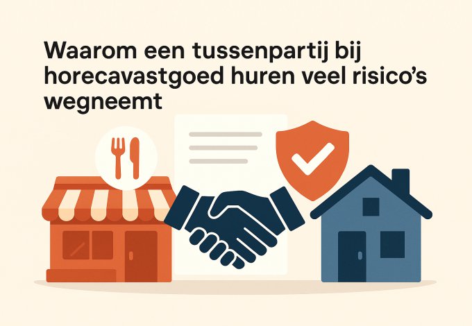 Waarom een tussenpartij bij horecavastgoed huren veel risico’s wegneemt