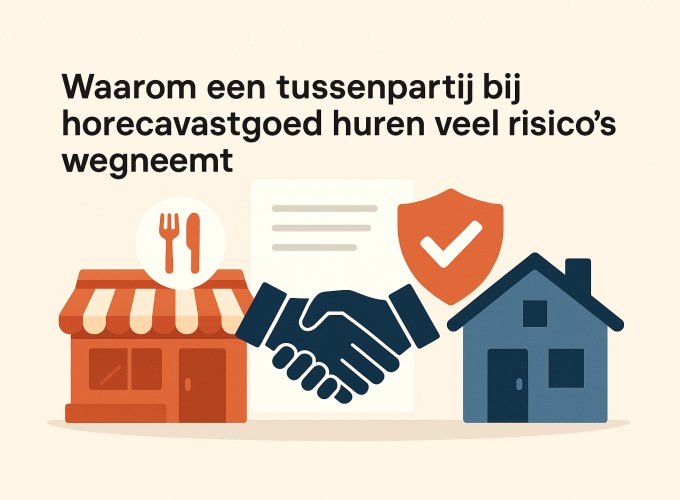 Waarom een tussenpartij bij horecavastgoed huren veel risico’s wegneemt